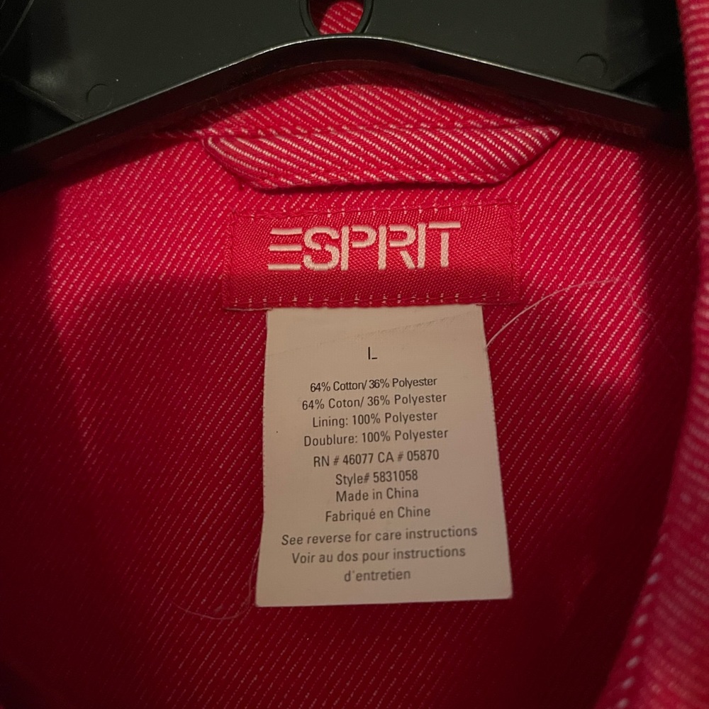 Vintage Esprit denim coat - Picture 5 of 5